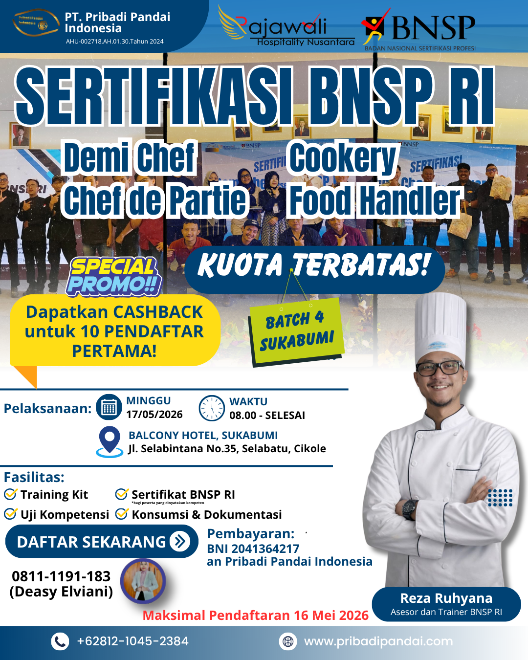 Sertifikasi Culinary